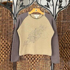 NVLA Cashmere Raglan Sweater Women’s Large